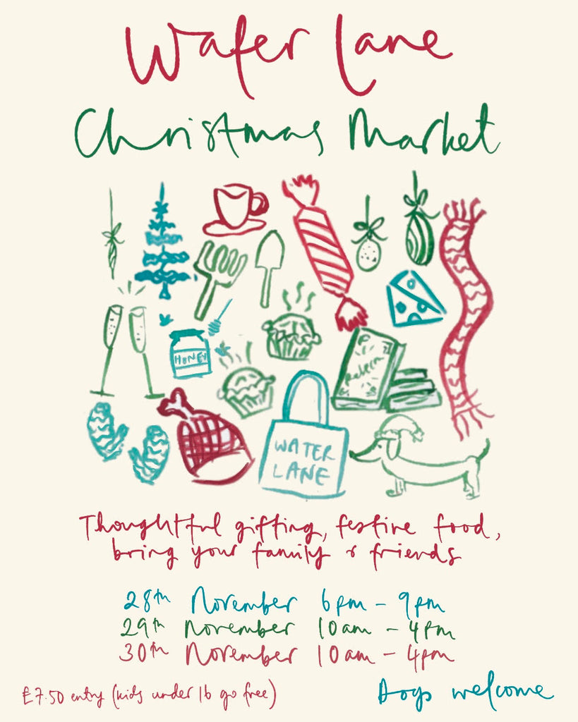 Join us at the Water Lane Christmas Market