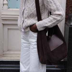 Huxley Suede Tote