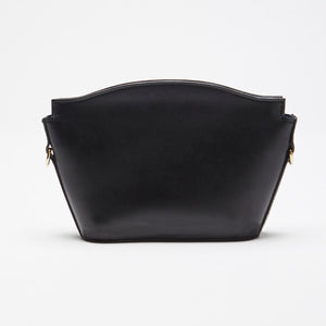 Women's Mini Elwin Black Leather Handbag | LPOL