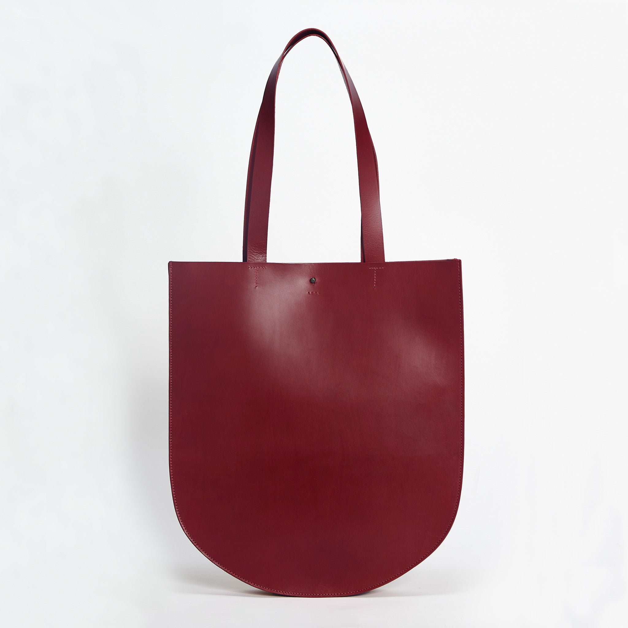 The Classic Bag - Burgundy Leather – Cadine
