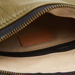 Wilson Leather Handbag Olive Green