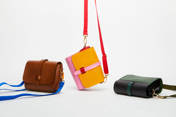 Women's Dinky Upcycled Leather Handbag | LPOL