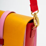 Dinky Upcycled Leather Handbag Tutti Fruity