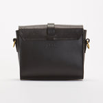 Dinky Upcycled Leather Handbag Black